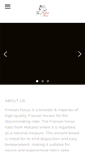 Mobile Screenshot of friesianfocus.com